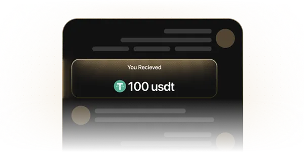 Send Crypto in DMs