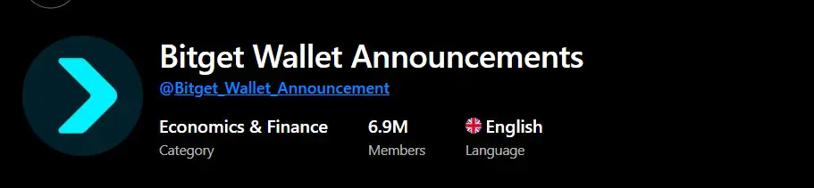 Bidget Wallet Announcements