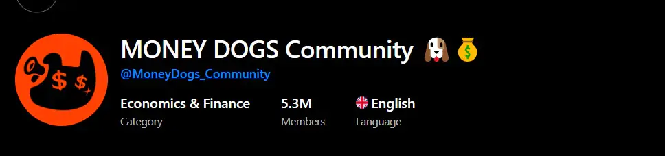 MONEY DOGS Community