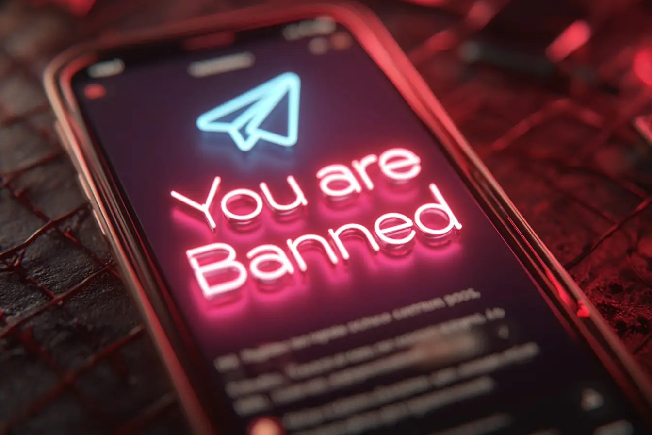 why is my phone number banned on telegram