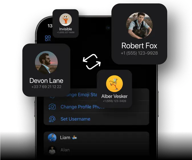Manage unlimited Telegram accounts, hidden chats, and user information!